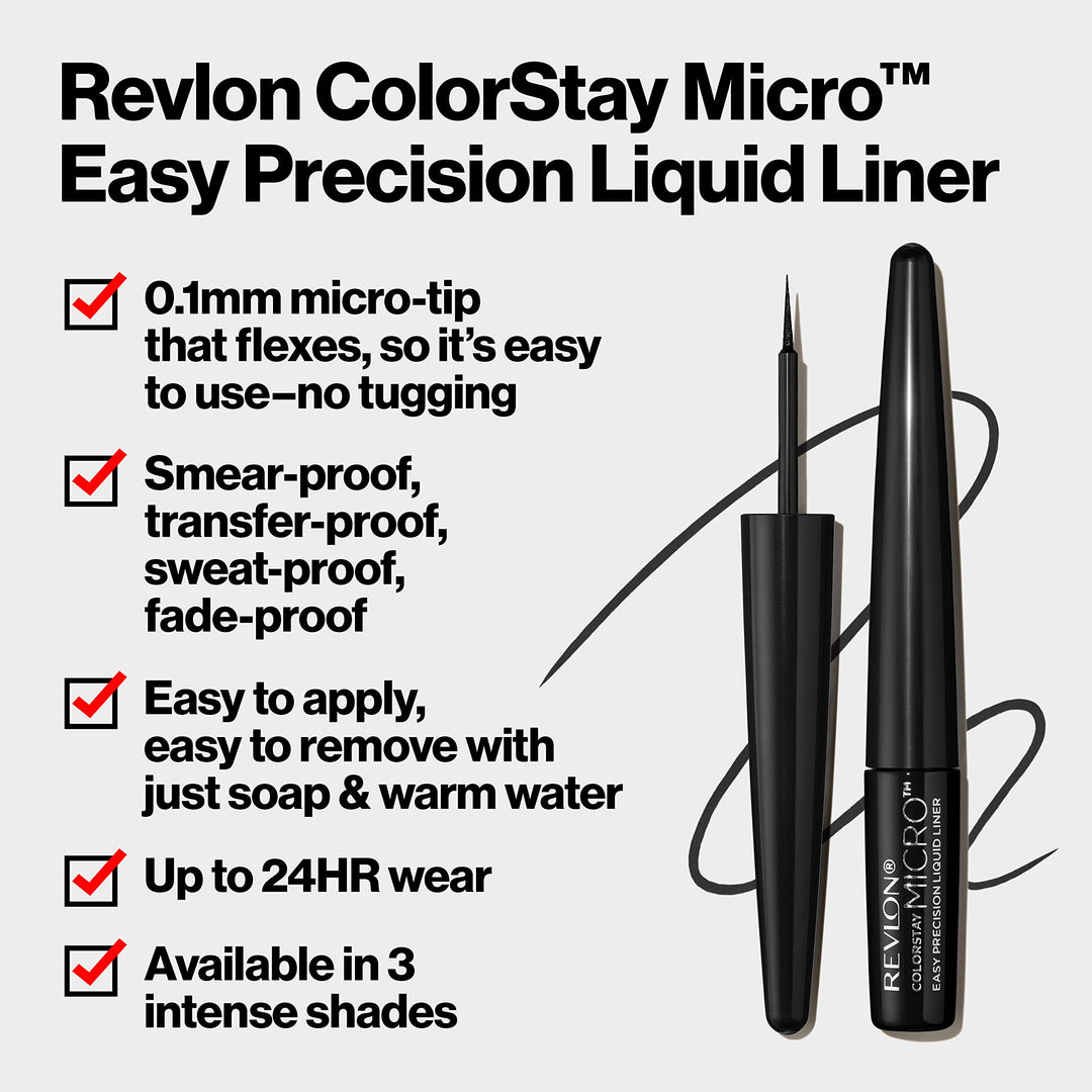 ColorStay Micro Easy Precision Liquid Liner, 301 Blackout (Pack of 1)