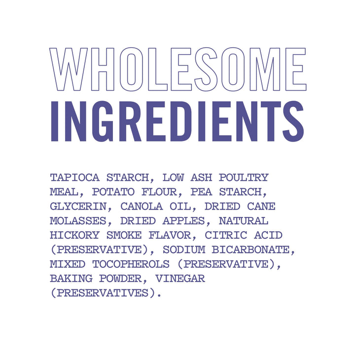 Soft Baked Grain Free Meaty Woofers, Chicken and Apple Flavor, Premium Treats for Dogs, Brown, 1.62 Pound (Pack of 1)