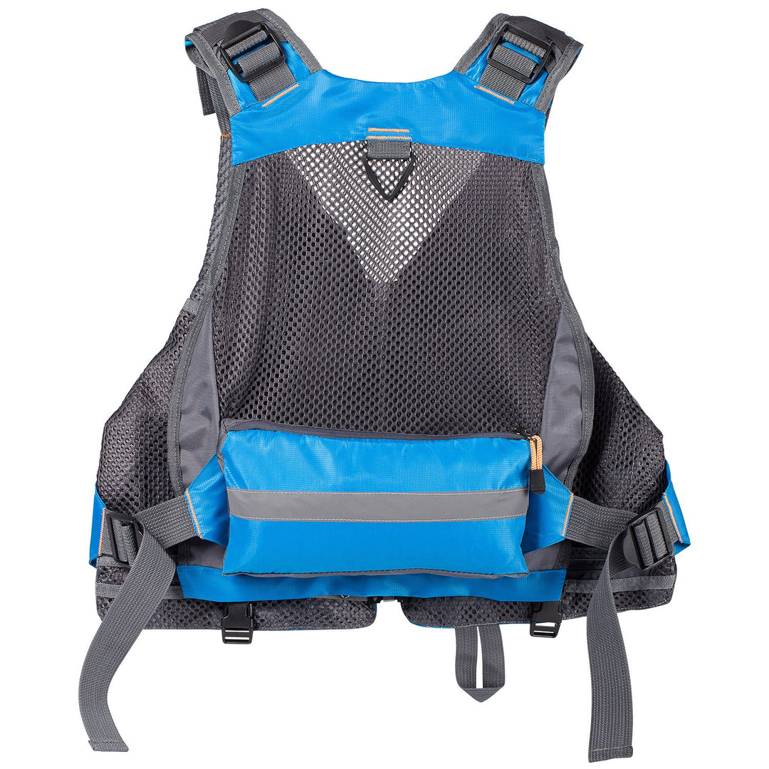BASSDASH Strap Fishing Vest Adjustable for Men and Women, for Fly Bass Fishing and Outdoor Activities
