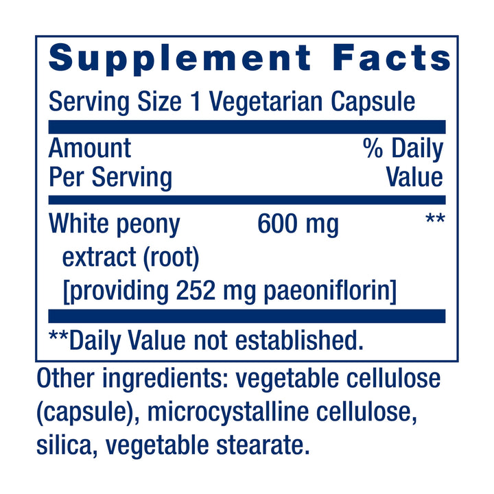 Peony Immune, 600 mg, 60 Vcaps