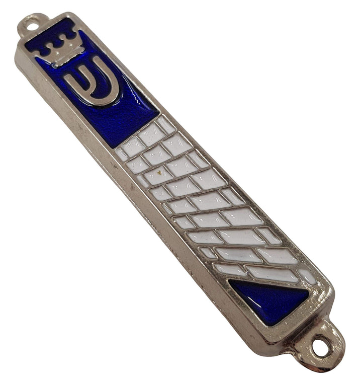 Set of 3 Jerusalem Mezuzah Case with Scroll for Door St