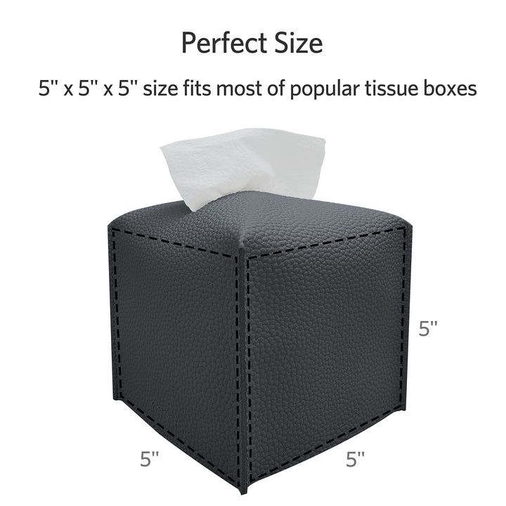 Tissue Box Cover(Charcoal)