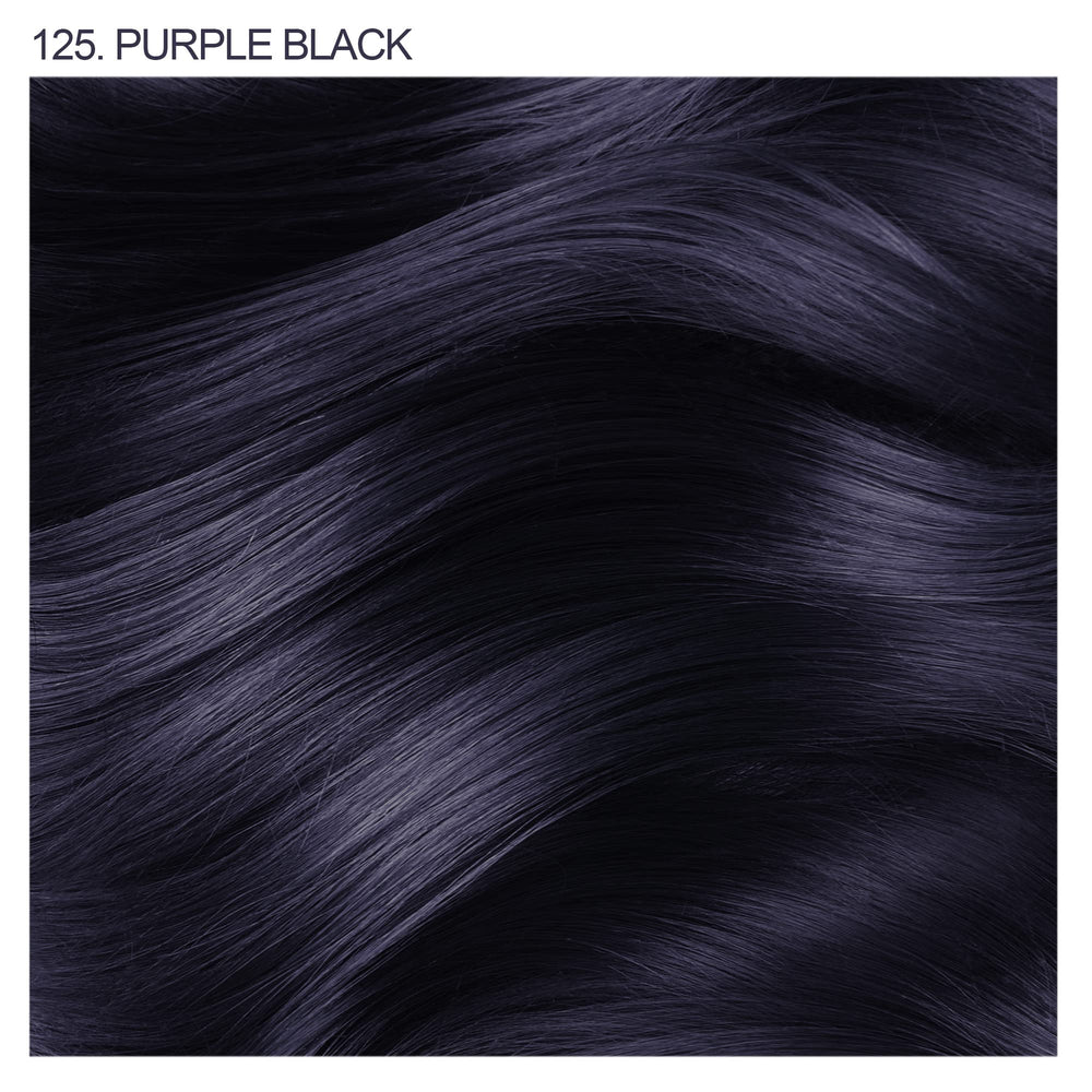 Semi-Permanent Haircolor, 125 Purple Black, Pack of 2, 4 Fl Oz