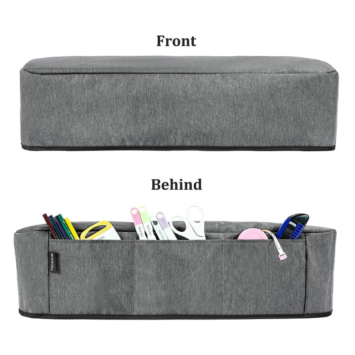TRO&amp;HOM Cover for Cricut Maker 3/Cricut Maker/Explore Air 2, Dust Cover with Pockets for Cricut Accessories, Pens, Circut Maker3 Cover Scrapbooking Die-Cut Machine Cover