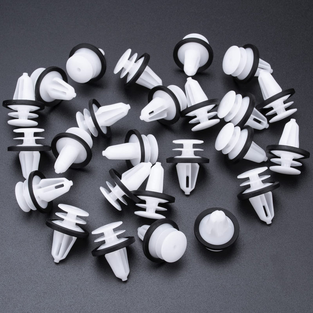 25PCS Door Trim Panel Retainer with Sealer Replacement for Ford W713297-S300 &amp; Tesla Model S 1025401-00-A