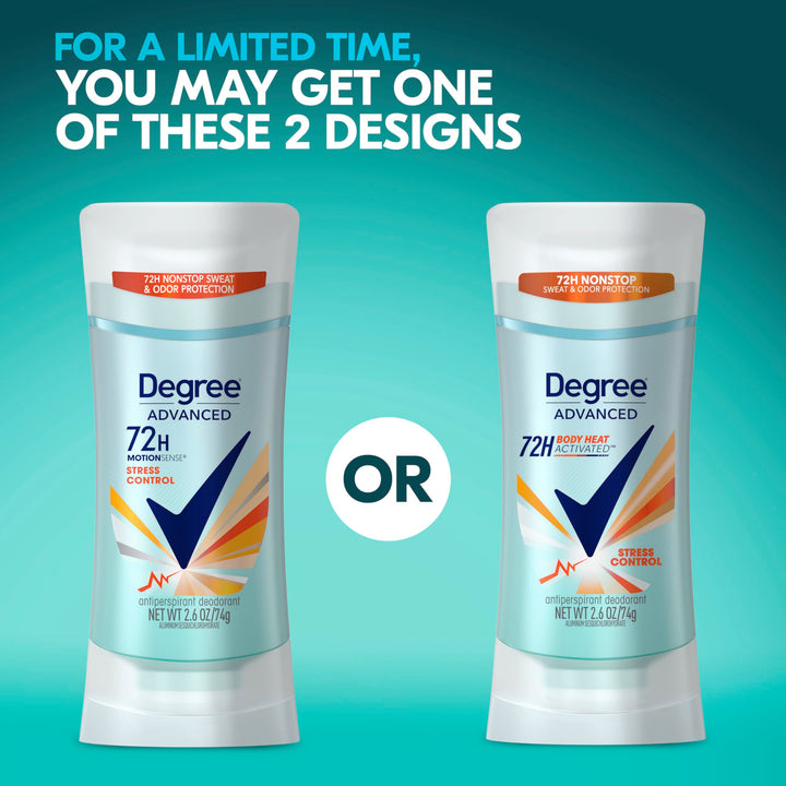 Degree Deodorant Women&#39;s Motion Sense Stress Control, 2.6 Ounce