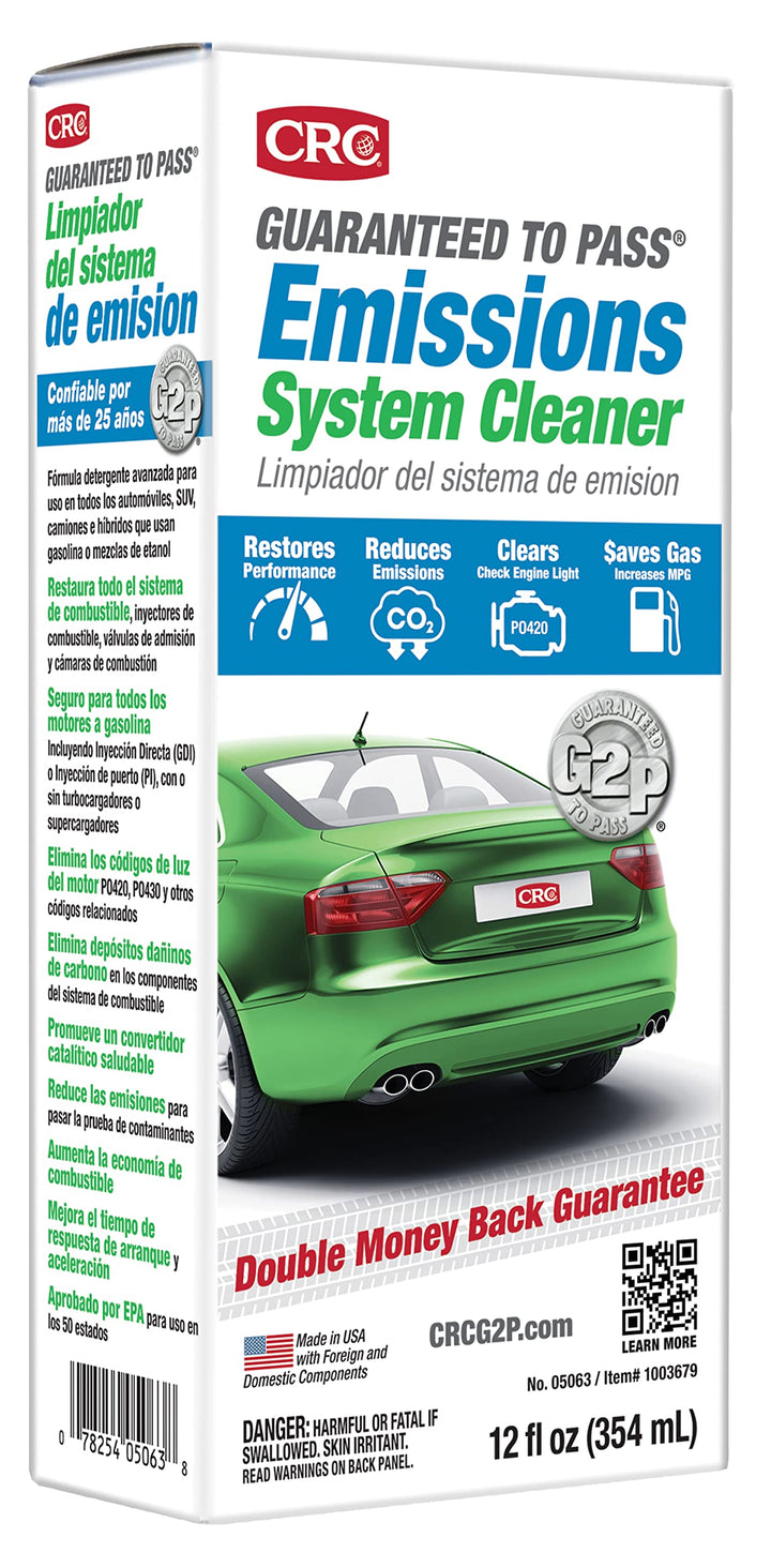CRC Guaranteed to Pass Emissions Test Formula, 12 Fluid