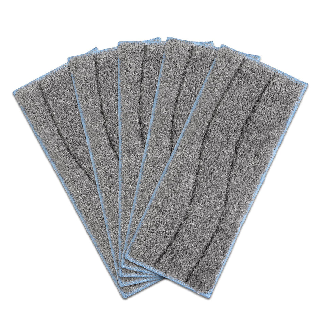 5 Pack Washable and Reusable Wet Mopping Pads Compatible with iRobot Braava Jet m Series M6 (6110) (6112) Authentic Replacement Parts
