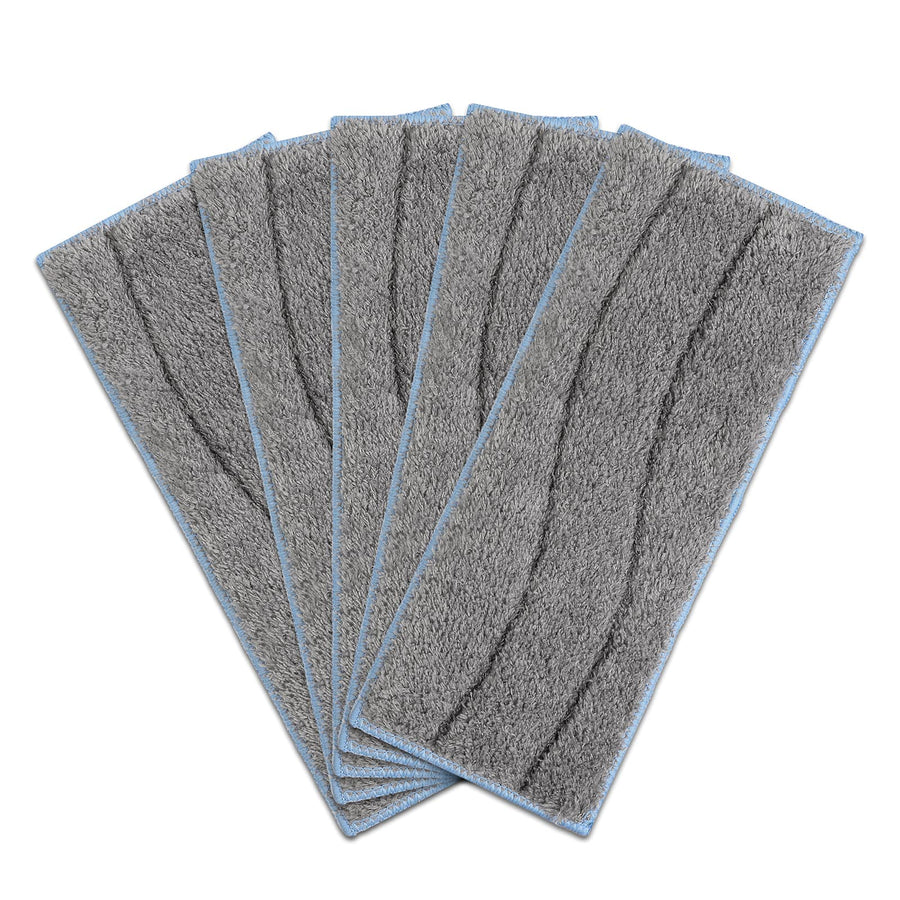 5 Pack Washable and Reusable Wet Mopping Pads Compatible with iRobot Braava Jet m Series M6 (6110) (6112) Authentic Replacement Parts
