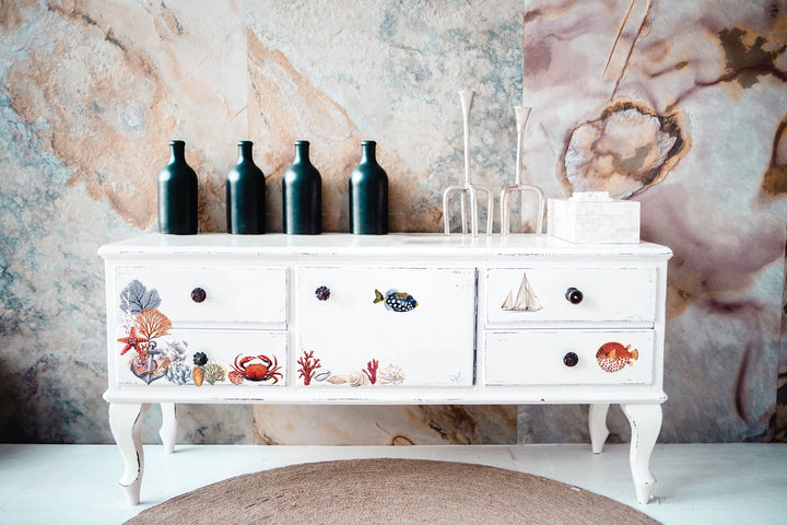 Redesign With Prima TRANSFERS 6X12 3/PKG, Amazing Sea Life