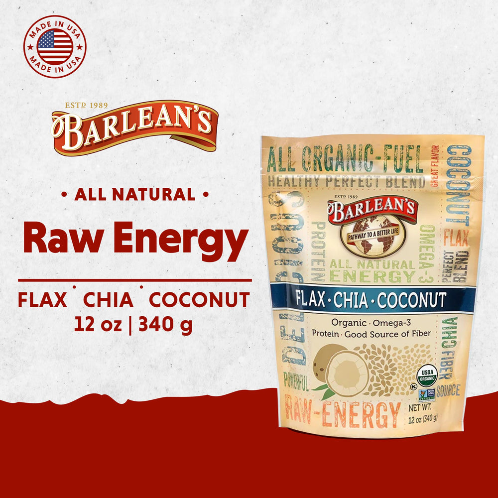 Barlean's Organic Flax Chia Coconut Seed Blend with