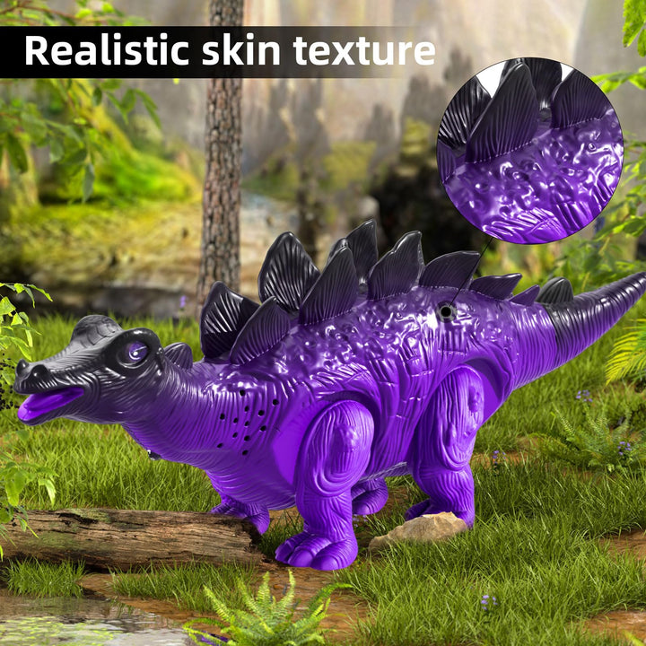 TEMI 3 Pack Electric Walking Dinosaur Toys for Toddlers