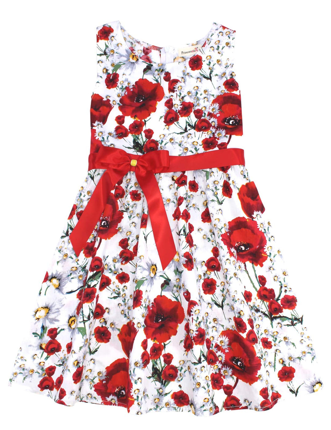 Party Floral Little Girls Toddler Summer Dresses Clothes,E35,7-8 Years(140)