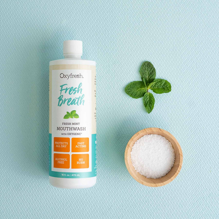 Oxyfresh Fresh Breath Fresh Mint Mouthwash – Dentist Re