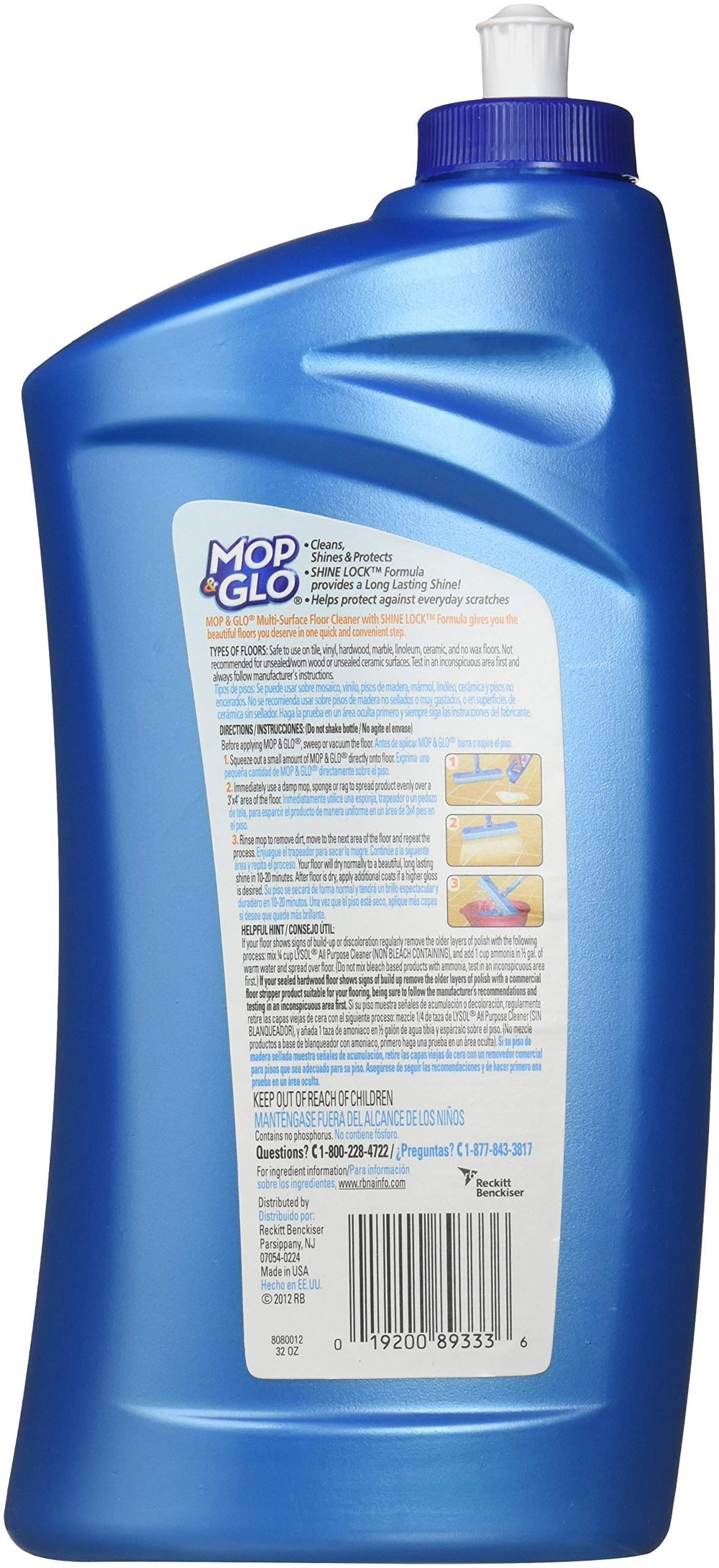 Mop & Glo Multi-Surface Floor Cleaner, 32 Ounce (Pa