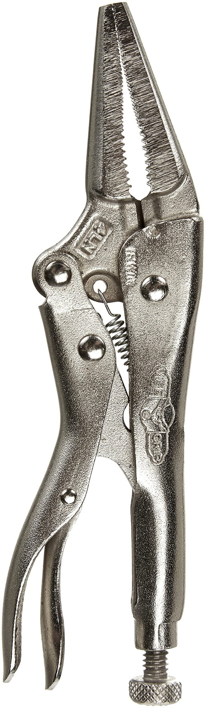 VISE-GRIP Original Locking Pliers, Long Nose, 4-Inch (1602L3), 100mm