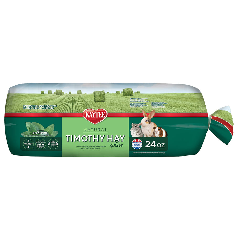 Timothy Hay Plus Mint, 24-Ounce Bags