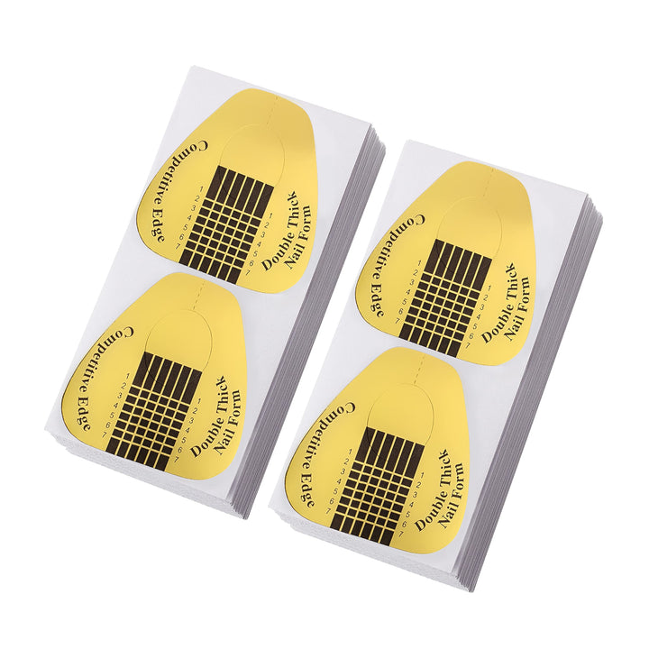 200PCS Nail Form Sticker Extension for Acrylic Nails