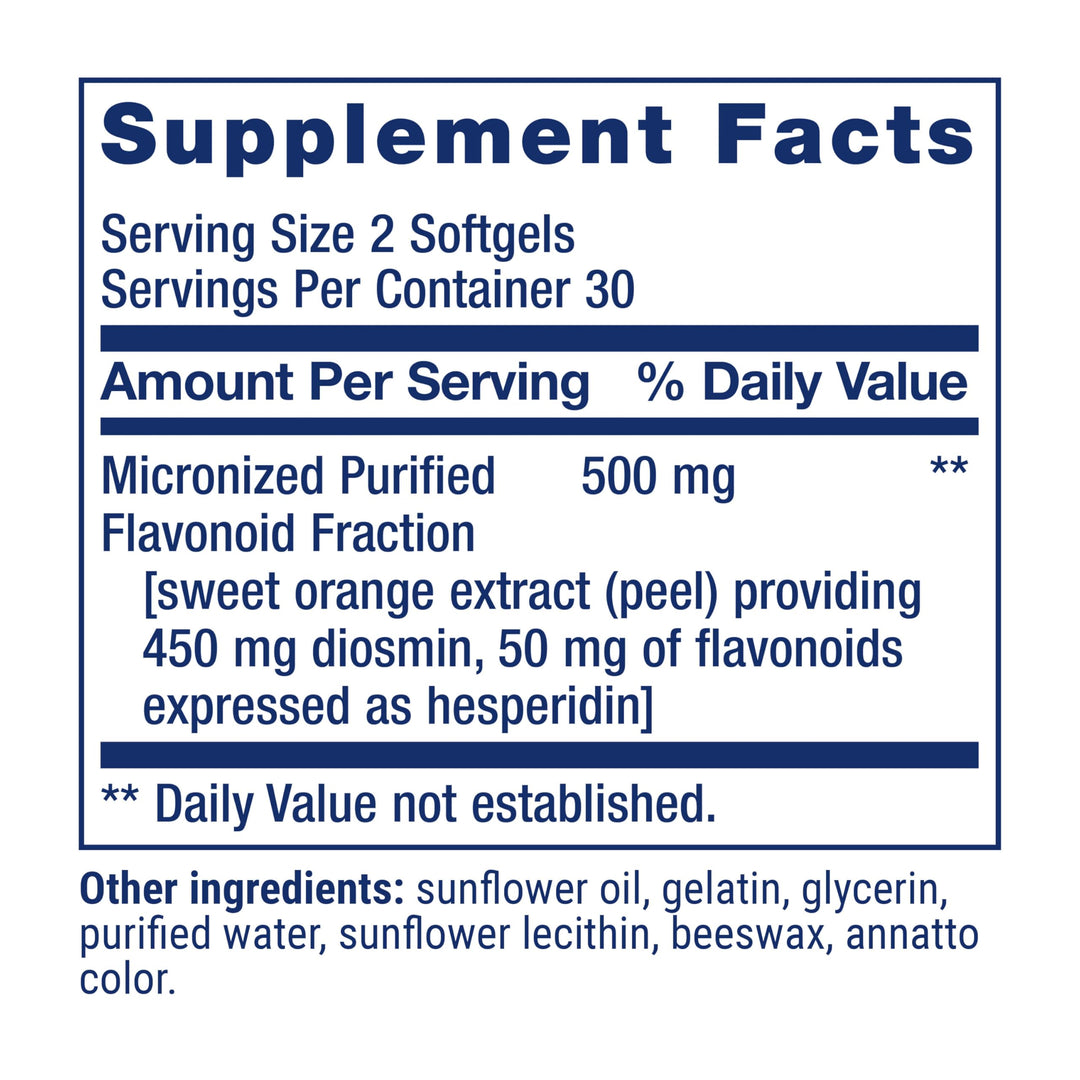 Youthful Legs, blood flow, vein support, circulation supplement, leg health, orange peel extract, diosmin, gluten free, non-GMO, 60 softgels