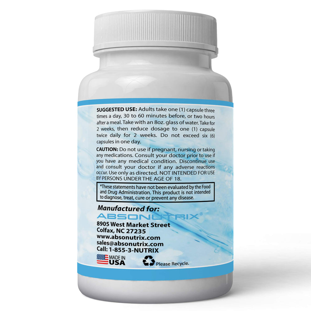 Lumbrokinase 40 mg 60 vegetable capsules supports healthy heart All natural Made in USA