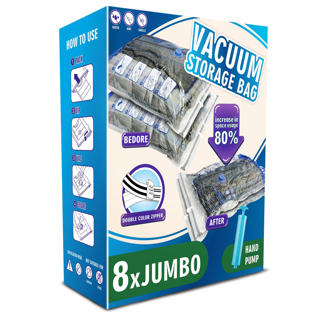 Storage Master Space Saver Bags, Vacuum Storage Bags fo