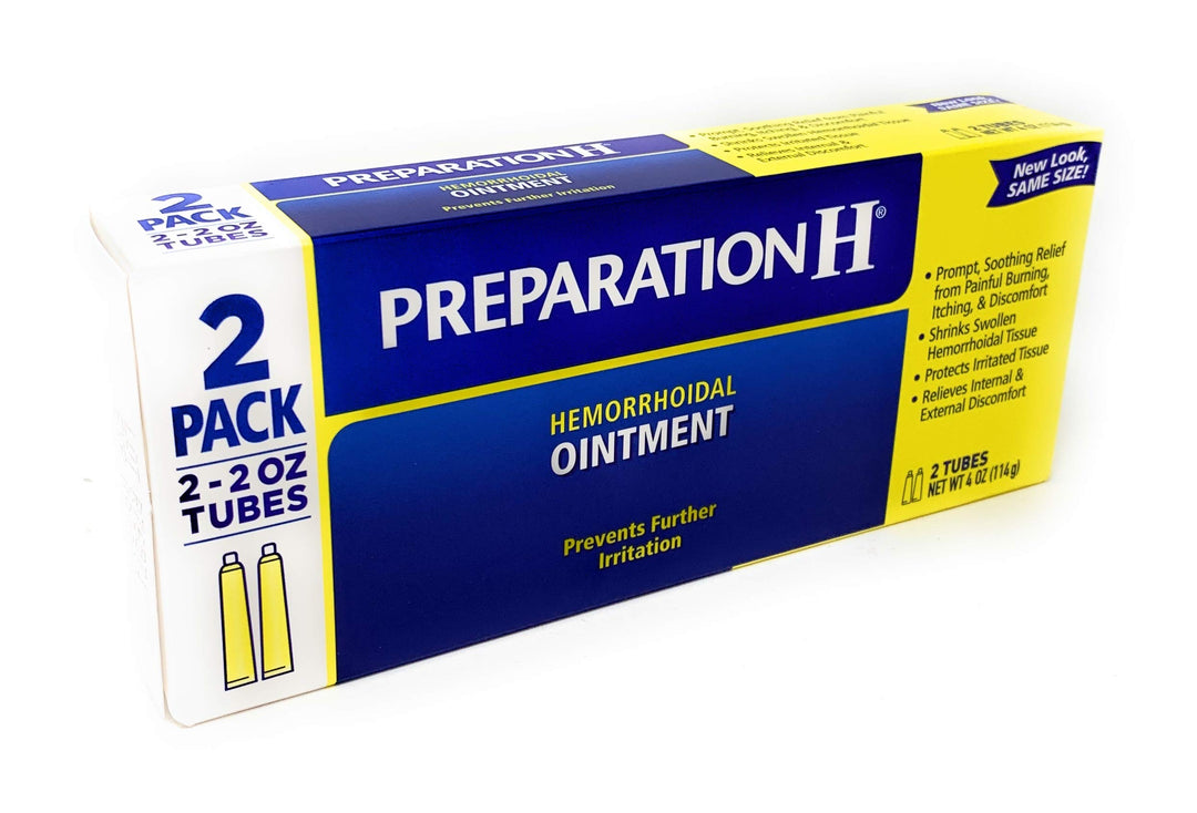 Hemorrhoidal Ointment, 2-Ounce Tubes (Pack of 2)