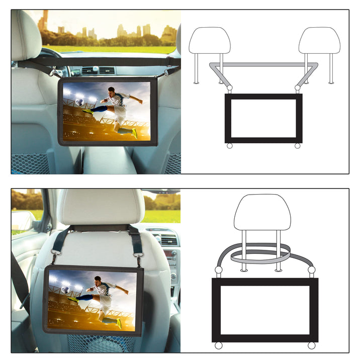 Tablet Sleeve - Tablet Carrying Case with Open Front Design &amp; Shoulder Strap - Compatible with Samsung Galaxy Tab 9.6, iPad 5th-9th Gen, 9.7 iPad Air 2 and iPad Pro, and More 9 Tablets