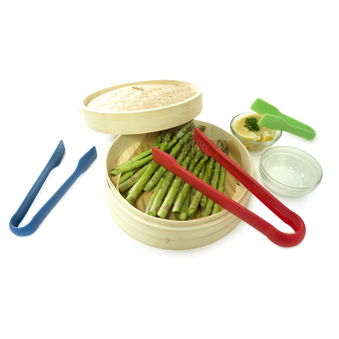 Norpro , 10 x 8 x 6, Multi Colored Set of Tongs
