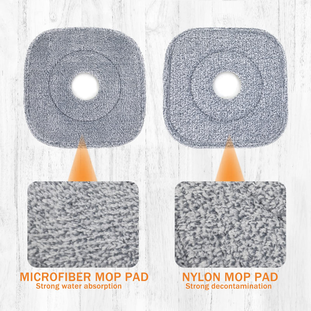 SUNTAGE 6 Pack Mop Replacement Heads