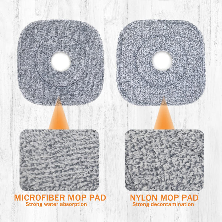 SUNTAGE 6 Pack Mop Replacement Heads