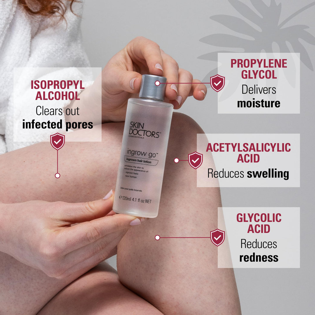 Ingrow Go Ingrown Hair Lotion 120mls