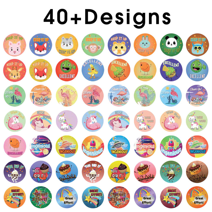 Scratch and sniff Stickers, Smelly Stickers for Kids - 48 Sheets Reward Stinky Stickers Gift for Christmas