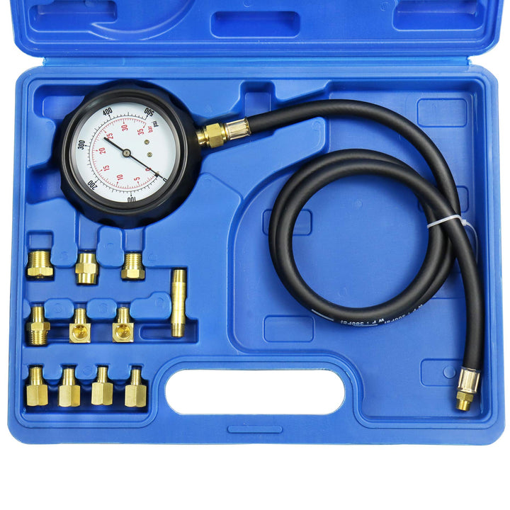 JIFETOR Oil Pressure Gauge Tester Kit Engine Transmissi