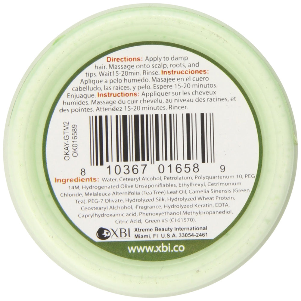 Green Tea Nourishing Antioxidant Rich Hair Masque, 2 Ounce