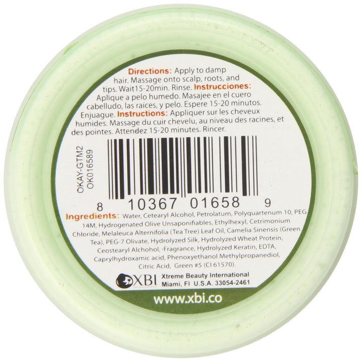 Green Tea Nourishing Antioxidant Rich Hair Masque, 2 Ounce