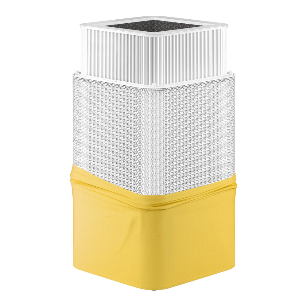 BLUEAIR Blue Pure 121 Pre-filter, Washable Fabric Traps Pollen Pet Hair Dust, Buff Yellow