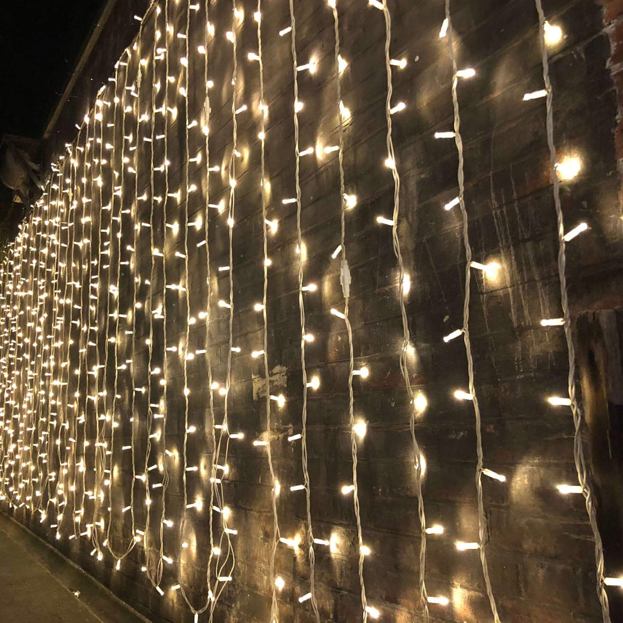 Magictec 300 LED Curtain String Light, 8 Lighting Modes