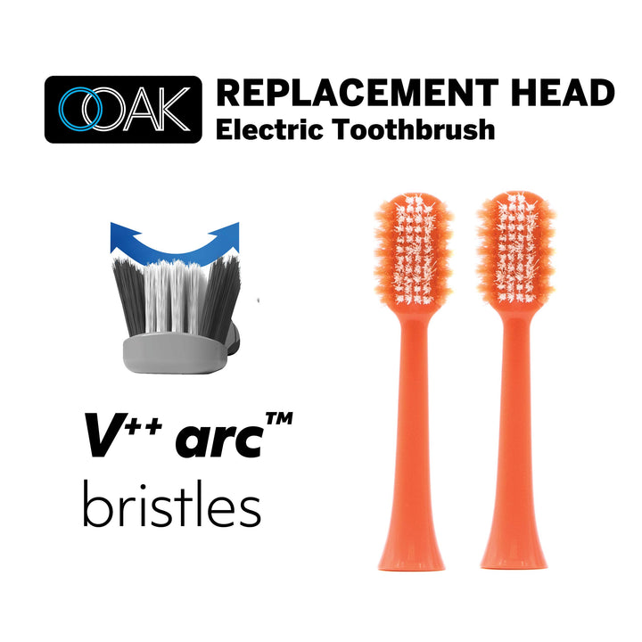 Ooak V++Arc Replacement Brush Head for Electric Toothbr