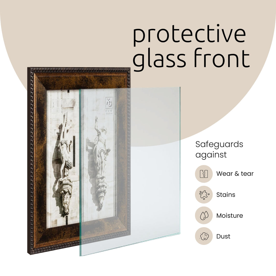 PH43835-5 Traditional Picture-Frames, 8 by 10-Inch, Bronze