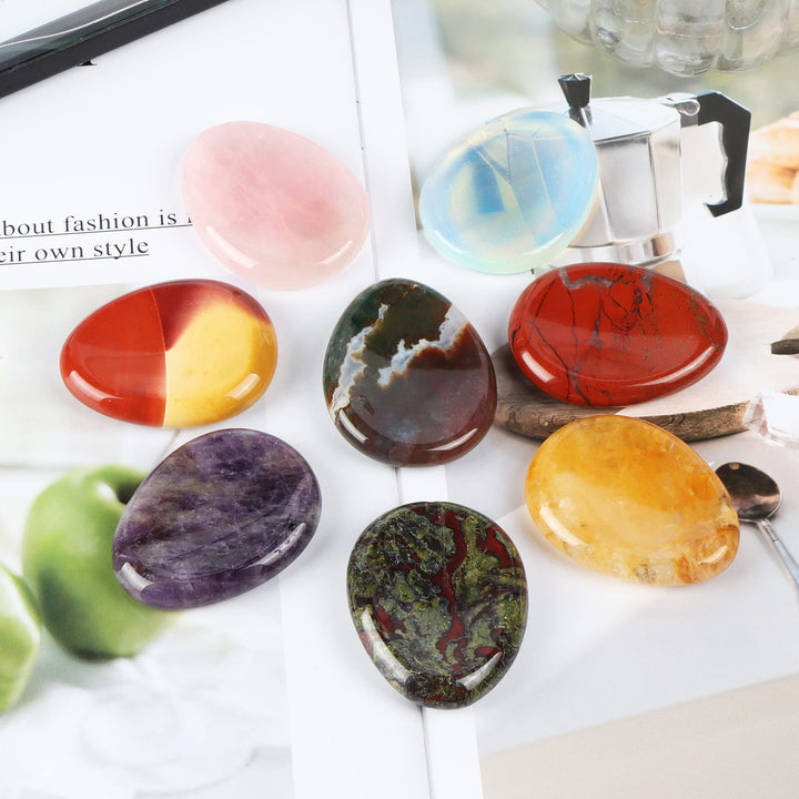 Artistone Crystal Chakra Thumb Worry Stone Tears Healin
