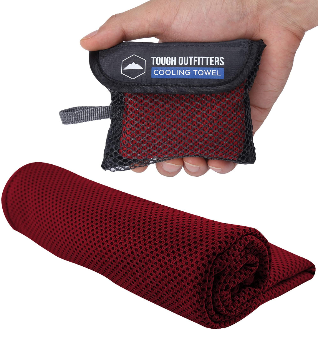 Cooling Towels (38.5x12) - Cooling Towels for Neck &amp; Face, Cooling Neck Wraps - Ice Towel &amp; Sweat Rag for Camping, Gym, Yoga &amp; Sports