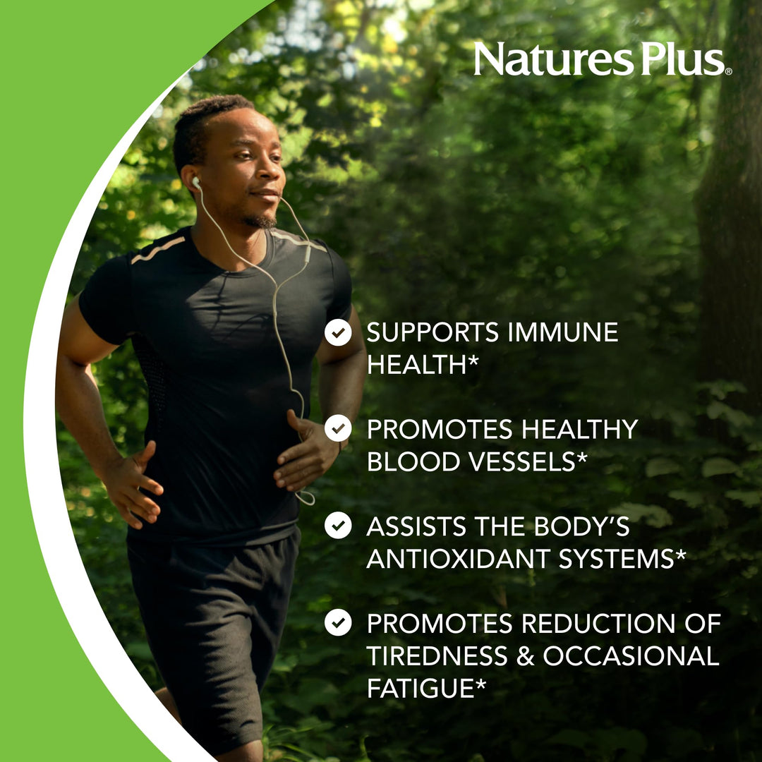 Natures Plus Vitamin C - 1000 mg Ascorbic Acid, 90 Vege