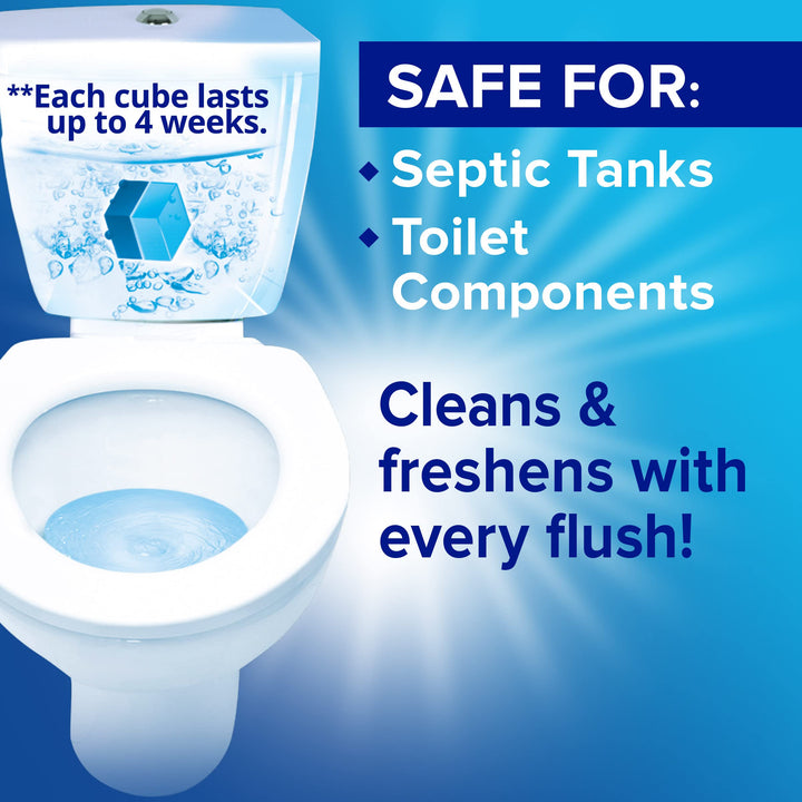 Soft Scrub In-Tank Toilet Cleaner Duo-Cubes, Sapphire W
