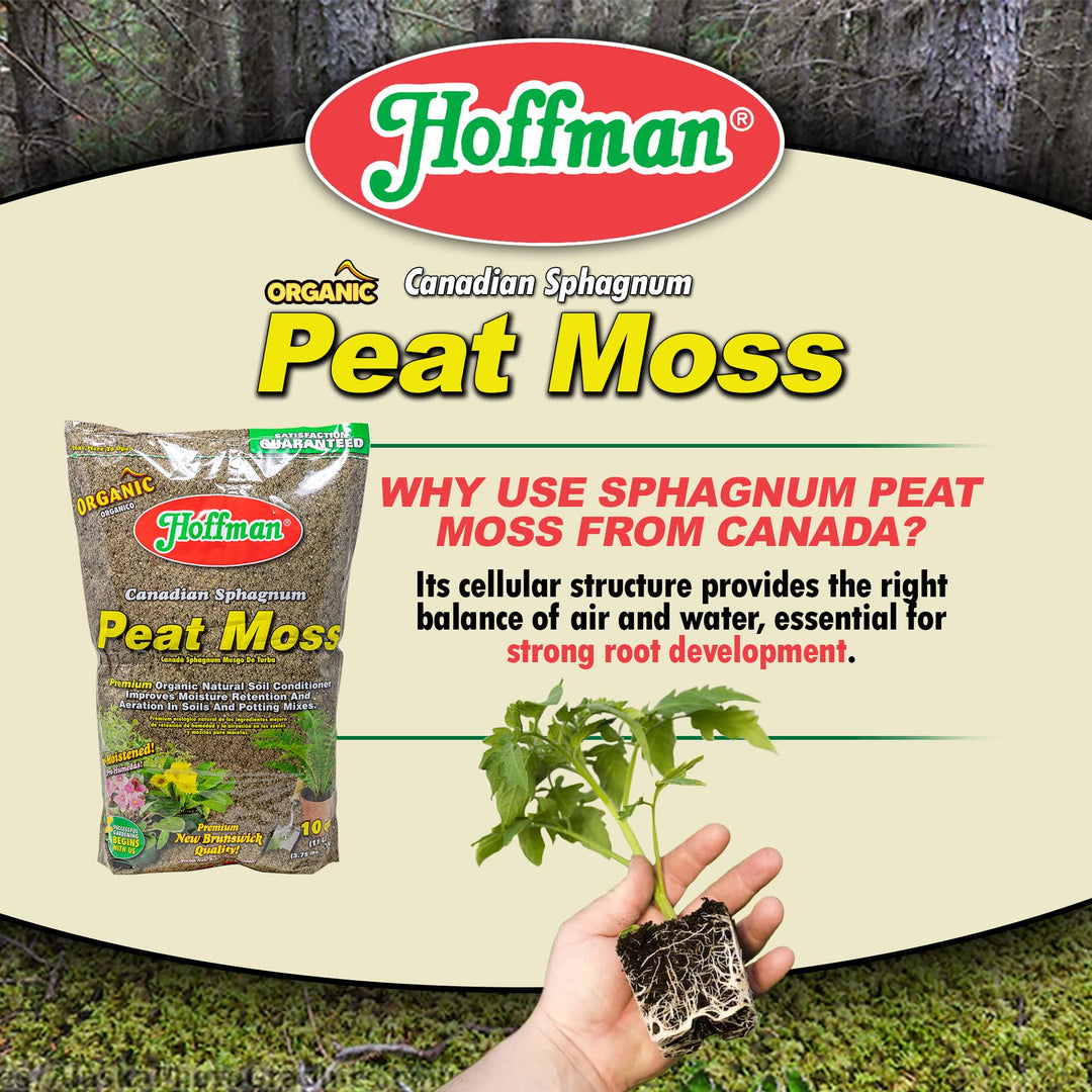 15503 Canadian Sphagnum Peat Moss, 10 Quarts