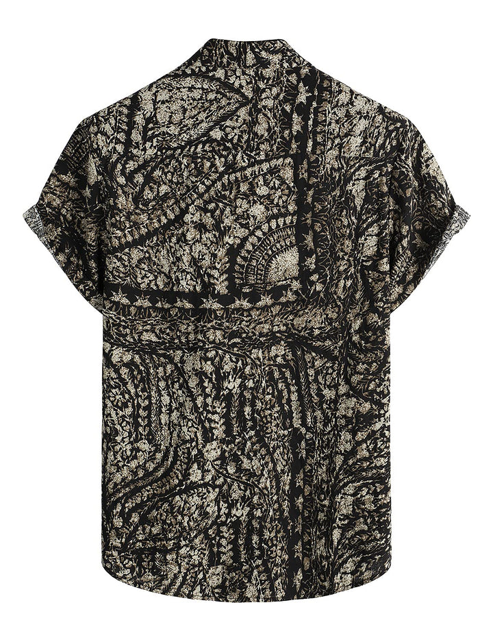 VATPAVE Mens Casual Short Sleeve Button Down Shirts Reg