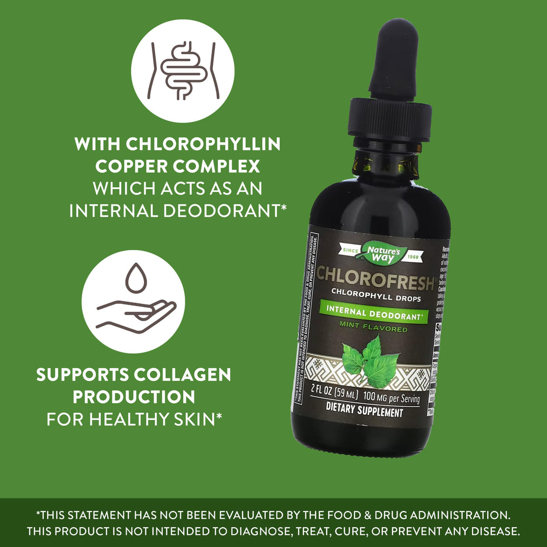 Nature&#39;s Way Chlorofresh, Liquid Chlorophyll Co