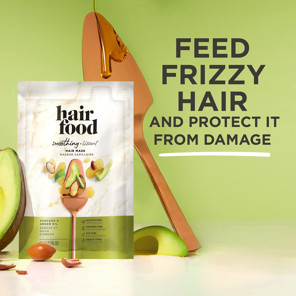 Smoothing Avocado & Argan Hair Mask 1.7oz, 1.7 Oz