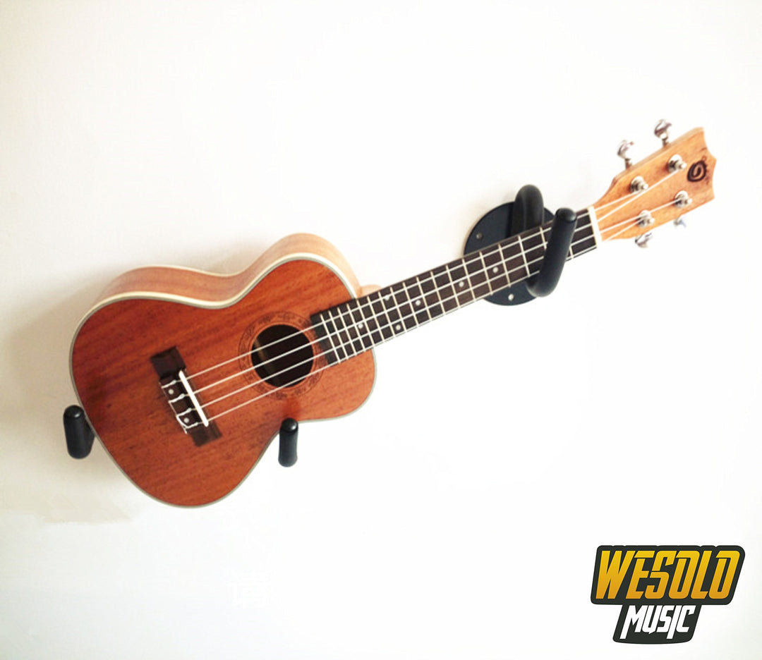 Electric Guitar Wall Hanger Ukulele Wall Mount Slatwall Horizontal Hawaiian Guitar Holder Bass Stand Rack
