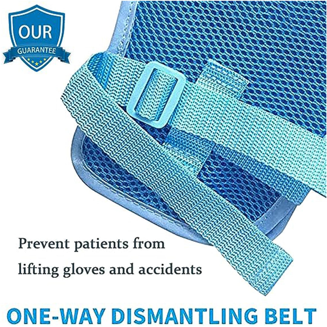 Fanwer Dementia Restraint Gloves - 2PCS, Control Mitts Safety Hand Glove, Restraint Mitts, Dementia Products for elderly