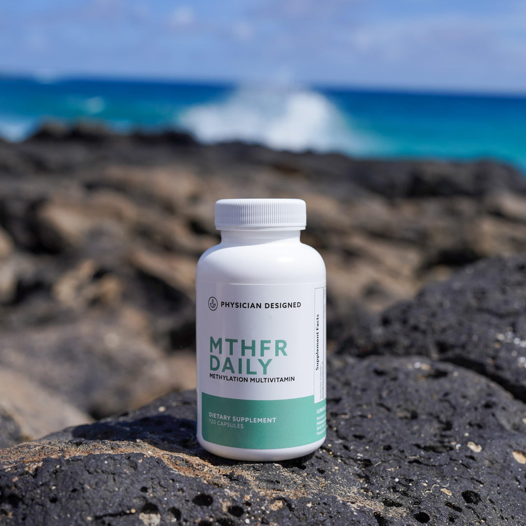 Physician Designed MTHFR Daily Multivitamin | Methylated Multivitamin for Men &amp; Women | for Energy, Mood, &amp; Heart | Vitamin B-Complex | 120 Capsules